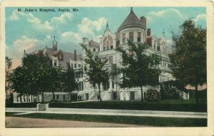 1947 St Johns Hospital • Joplin Missouri - Linen Postcard