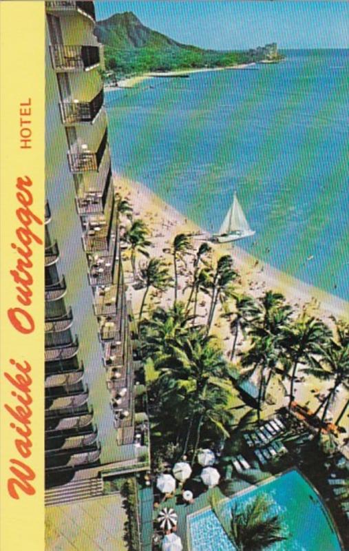 Hawaii Honolulu The Outrigger Hotel On Waikiki Beach