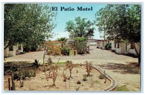1970 View Of El Patio Motel Roadside Tucson Arizona AZ Posted Vintage Postcard