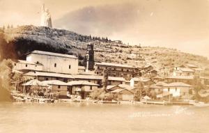 Patzcuaro Michoacan Mexico birds eye view from water real photo pc Y11283