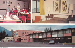 HOPE, British Columbia, Canada, 1940-60s; 3-Views, Hope Hotel, Classic Cars