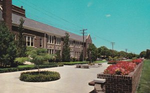 PORTALES, New Mexico, 1940-1960s; Administration Building & Gardens, University