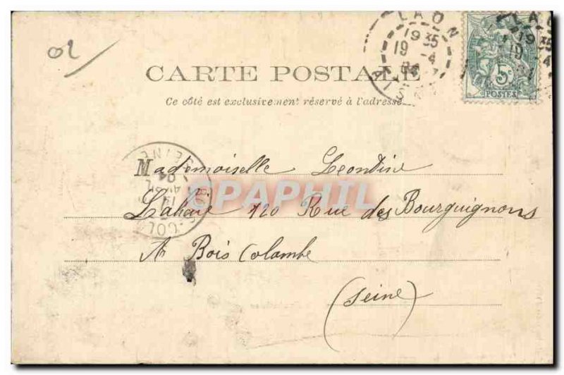 Laon - Montee Funicular - Old Postcard