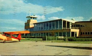 Indiana South Bend St Joseph County Airport Terminal Building 1955