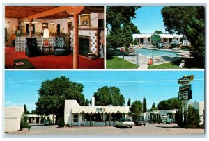 c1960's Thunderbird Motel Exterior Santa Fe New Mexico NM Unposted Cars Postcard