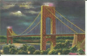 New York City, George Washington Bridge at Night