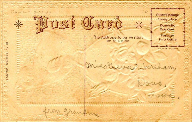 Greeting - Easter   (chicks)  