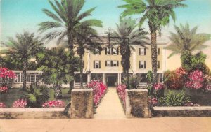 St Augustine Florida Buckingham Hotel Barnhill Like Hand Colored PC AA15081