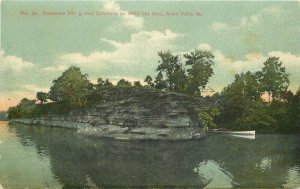 Bartlett Iowa Falls Iowa Palisades #3 Entrance Wild Cat Glen 1913 Postcard 14248