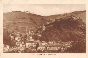 BR55505 Panorama Vianden luxembourg