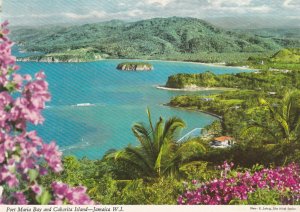 JAMAICA, 1950-60s; Port Maria Bay And Cabarita Island