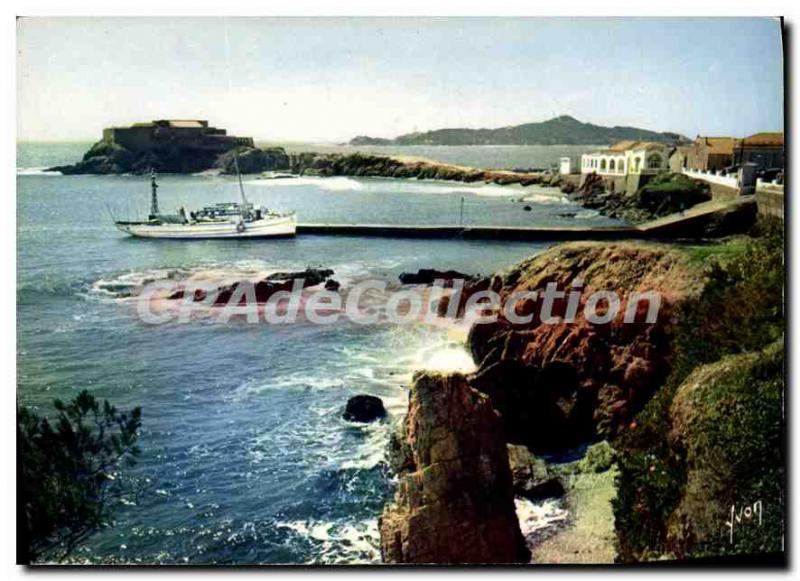 Modern Postcard La Cote D'Azur miracle of nature Giens peninsula Var Port La ...