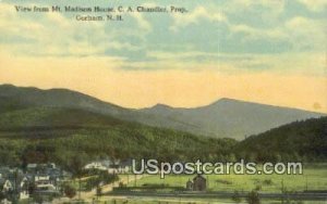 Mt Madison House - Gorham, New Hampshire NH  