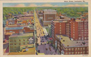 Kentucky Lexington Main Street Curteich
