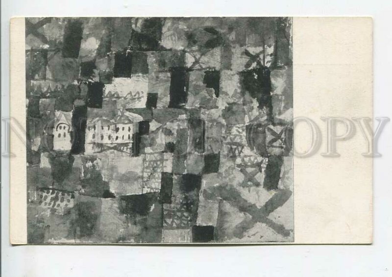 444232 Paul KLEE View from forest AVANT-GARDE Vintage postcard