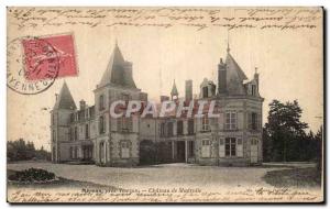 Old Postcard Mereau near Vierzon Chateau de Madrolle