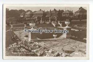 tq0876 - Lancs - The Happy Mount well kept Gardens, at Morecambe - Postcard