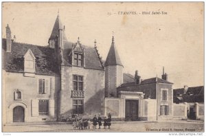 ETAMPES, Hotel Saint-Yon, Paris, France, 10-20s