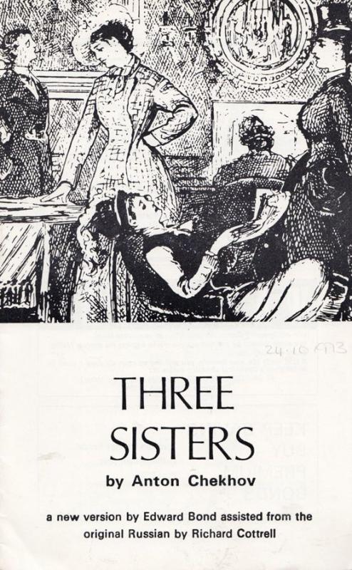 Three Sisters Anton Chekhov 9 To 5 Movie Writer Nottingham Theatre Programme