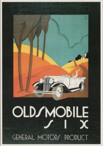 Advertising Postcard - Road Transport, Oldsmobile Six, General Motors  RR16730
