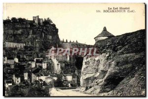 Old Postcard Rocamadour