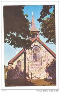 Exterior, Little Stone Church, Mackinac Island, Michigan, 40-60s