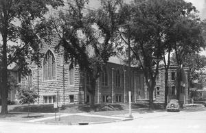 Abilene Kansas Presbyterian Church Real Photo Antique Postcard K101059