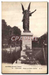 Postcard Old Buglose Statue of Saint Gabriel