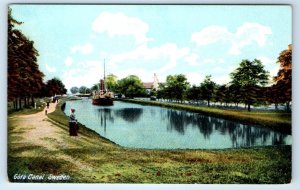 Göta Canal SWEDEN Postcard
