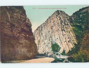 Divided-back NARROWS Ogden Canyon - Near Salt Lake City Utah UT AD5096