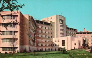 Vintage Postcard St. John Hospital Cherokee Street National Ave. Springfield MO