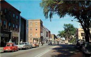 Postcard Main Street Fredericton New Brunswick Canada