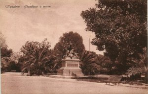 italy, MESSINA, Sicily, Giardino a Mare (1910s) Postcard
