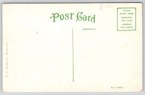 Edgerton WI~The Carlton Hotel~Stepped Parapets~F Kemp Architect~c1910 Autos~PC