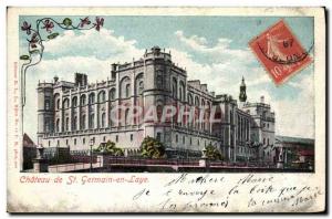 Postcard Old Saint Germain En Laye Chateau