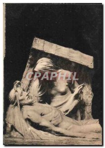 Old Postcard Christ in the tomb with C Miller