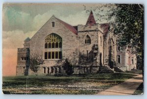 1911 Clarion Pennsylvania Postcard Chapel Building State Normal School Building