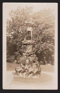 NEWFOUNDLAND - Statue Of Peter Pan Bowering Park - Paper Adhesion Bottom Left