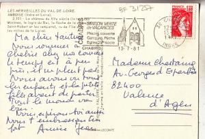 BF31257 amboise i et l le chateau  france front/back image