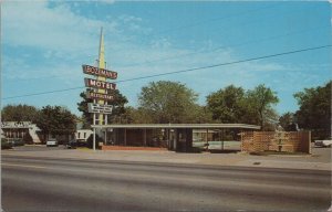 Postcard Bozeman's Motel and Restaurant Nashville Tennessee TN