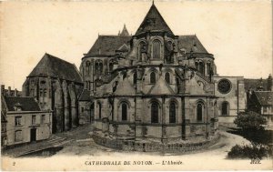 CPA Noyon - Cathedrale de Noyon - L'Abside (1032361)