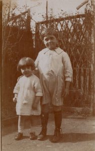 Wacky Braces Untied Shoelaces Childrens Neglect Of Fashion Old Postcard