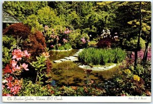 Postcard - The Japanese Garden, The Butchart Gardens - Victoria, Canada 