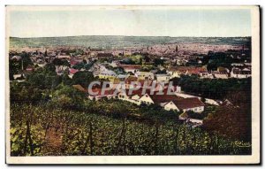 Postcard Old St Amand Montrond Vue Generale