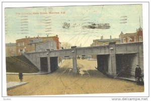 The Subway, Main Street, Moncton, New Brunswick, Canada, PU-1918
