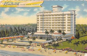 US16 USA FL Kenilworth hotel oceanfront Miami beach 1948 florida