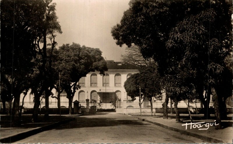 Guinea Conakry The Governor's Palace Vintage RPPC 08.56