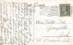 Easter greetings Religion Writing on Back 