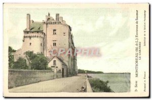 Old Postcard surroundings Montsoreau Saumur Chateau