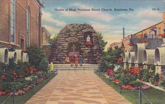 Grotto Of Most Precious Blood Church Hazleton Pennsylvania